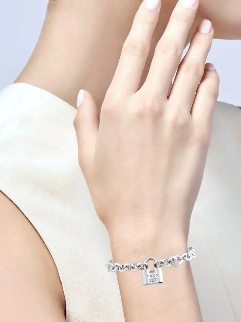 Tiffany & Co. 1837 Love Lock Bracelet